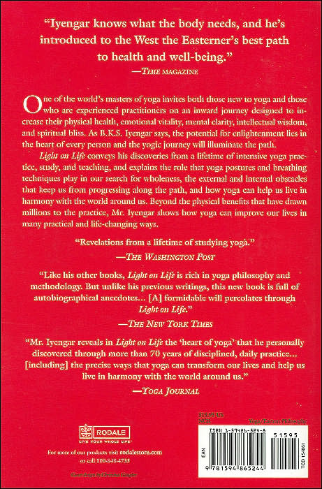 Light on Life: The Yoga Journey to Wholeness, Inner Peace, and Ultimate Freedom