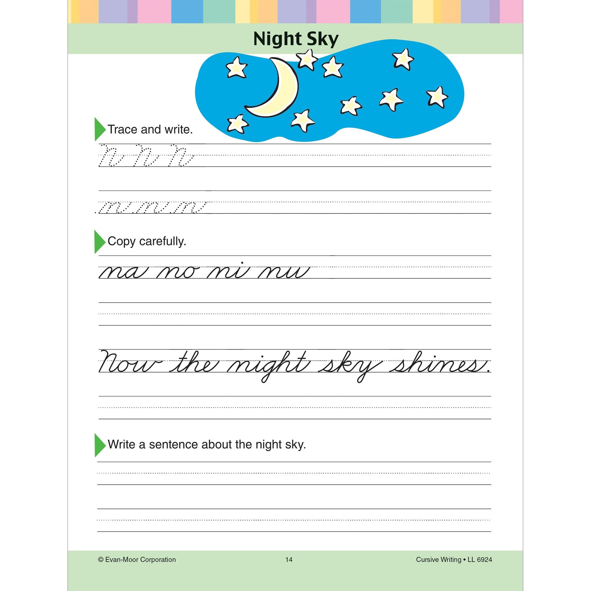 Learning Line: Cursive Writing, Grade 2 - 3 Workbook