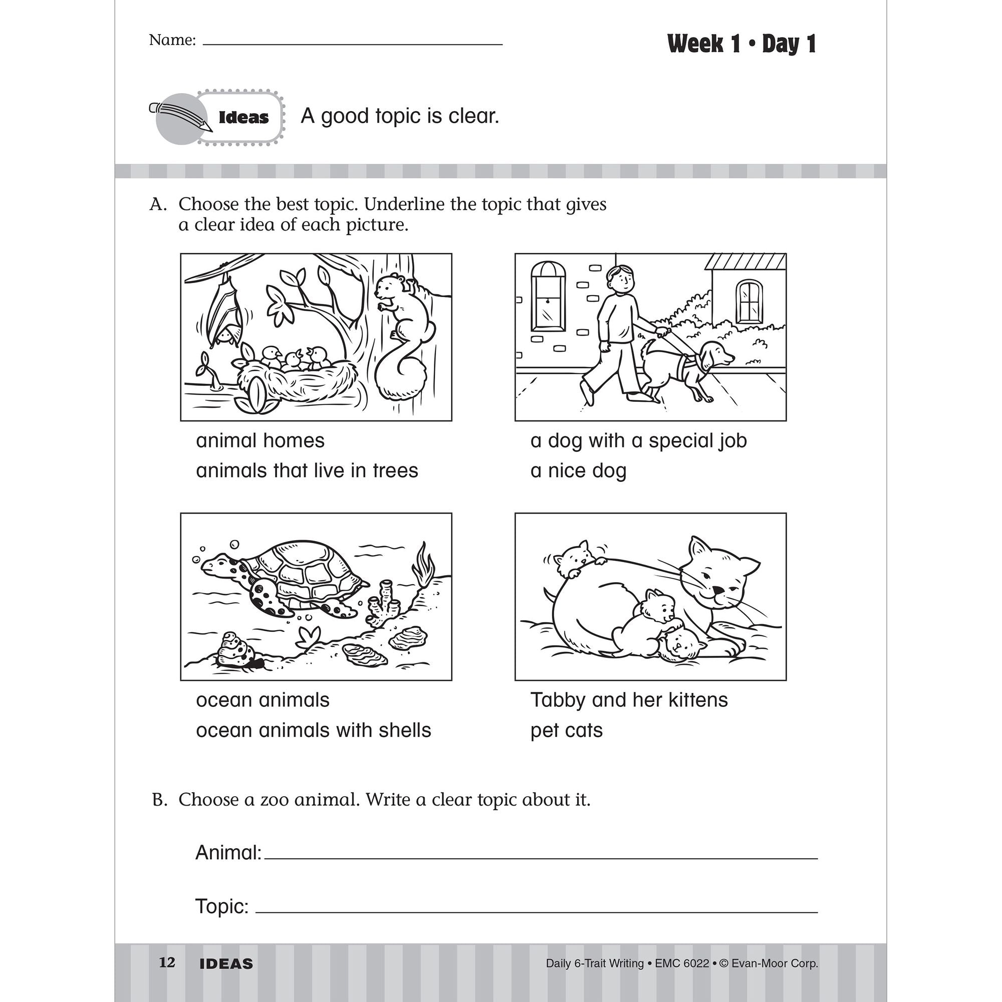 Daily 6-Trait Writing Grade 2 Te