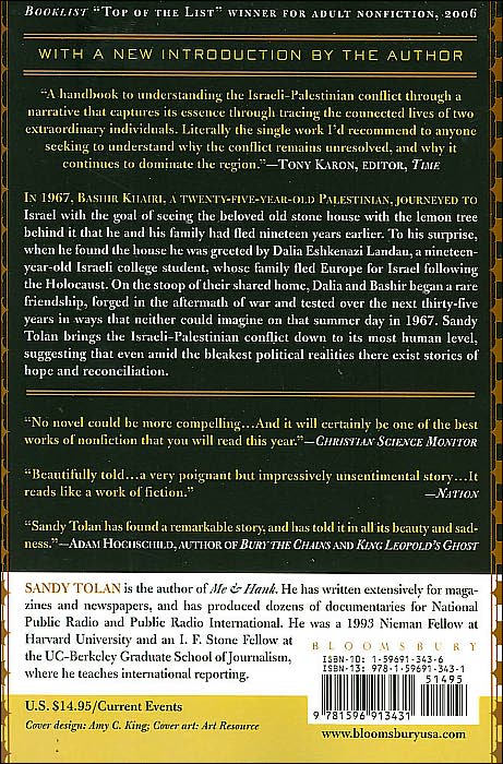 The Lemon Tree: An Arab, a Jew, and the Heart of the Middle East