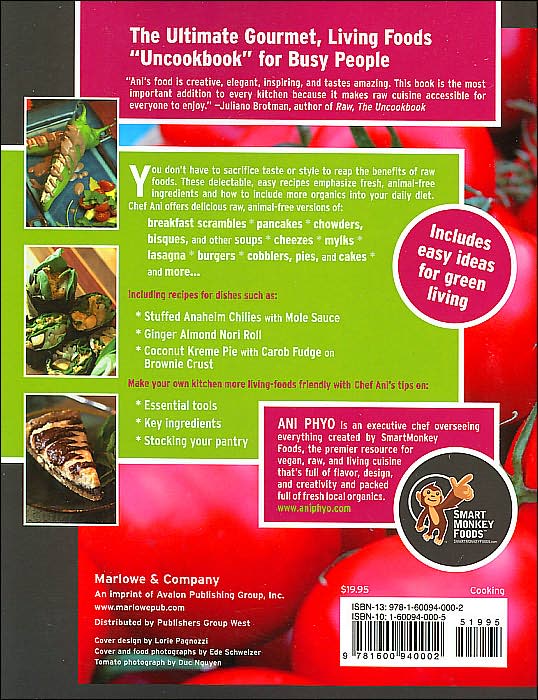 Ani's Raw Food Kitchen: Easy, Delectable Living Foods Recipes