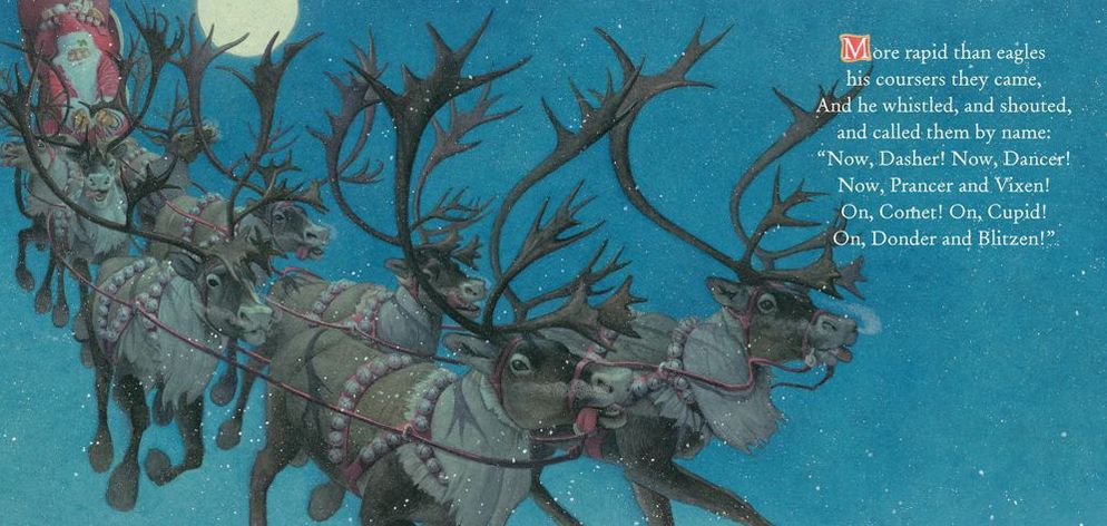 The Night Before Christmas board book: The Classic Edition