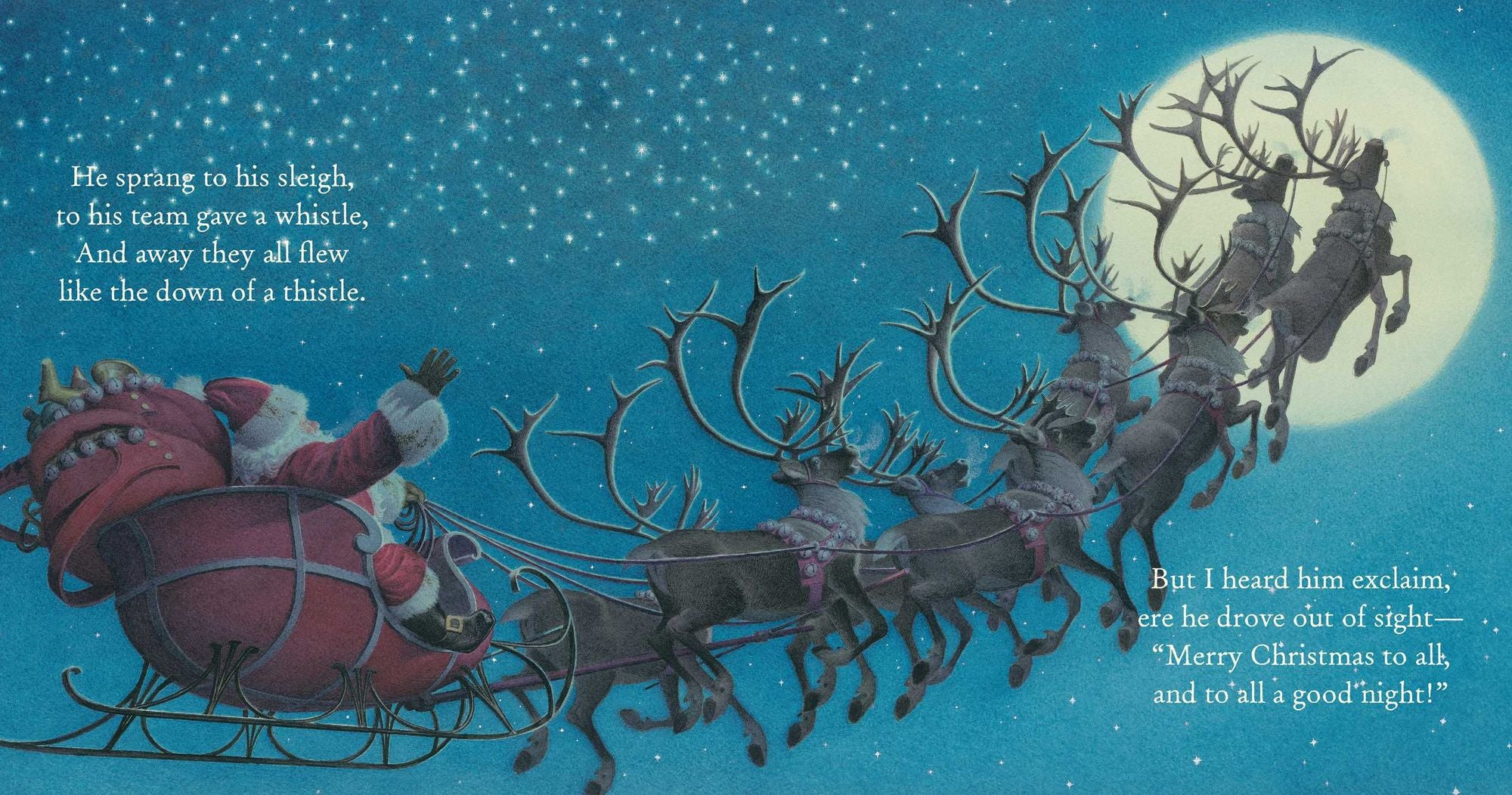 The Night Before Christmas Oversized Padded Board Book: The Classic Edition