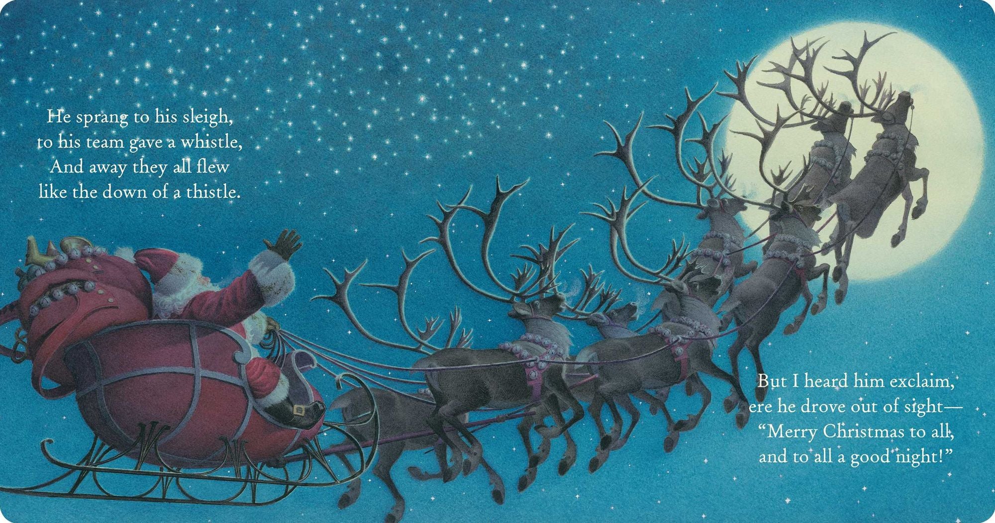 The Night Before Christmas Oversized Padded Board Book: The Classic Edition