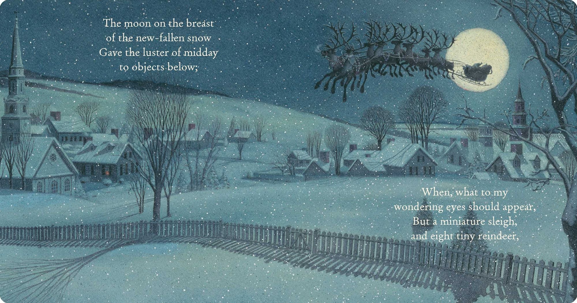 The Night Before Christmas Oversized Padded Board Book: The Classic Edition