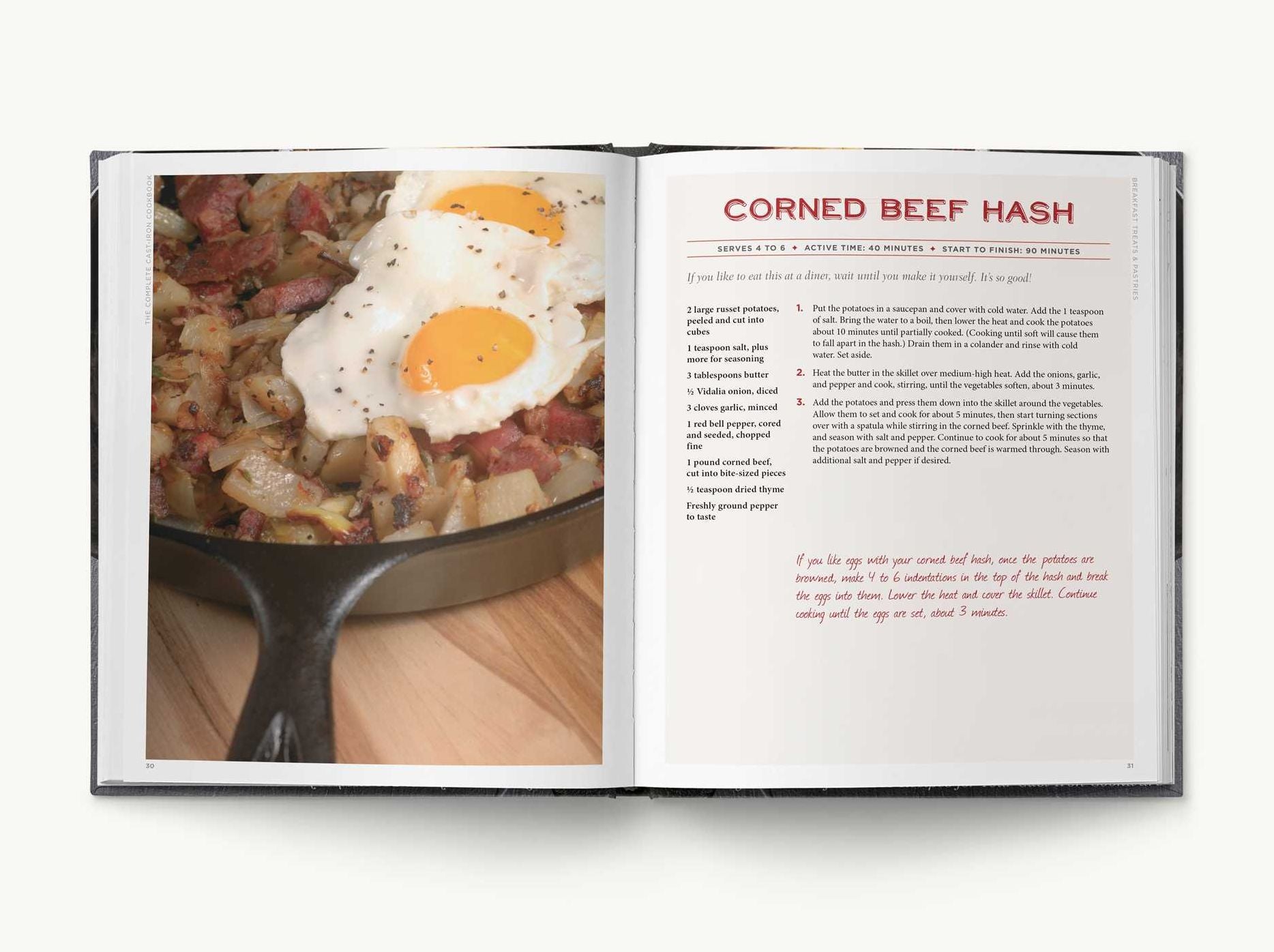 The Complete Cast-Iron Cookbook: A Tantalizing Collection of over 240 Delicious Recipes for Your Cast-Iron Cookware