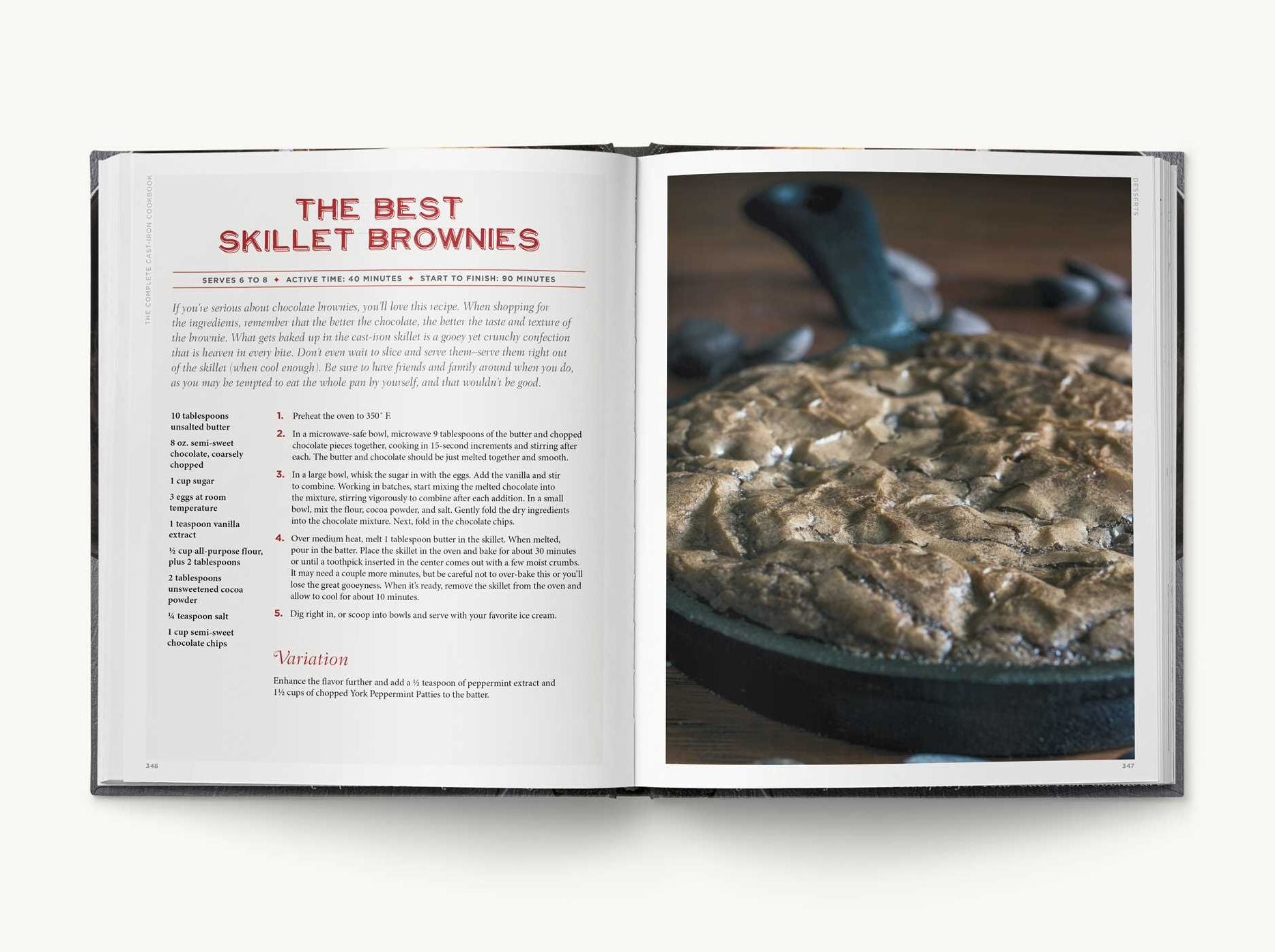 The Complete Cast-Iron Cookbook: A Tantalizing Collection of over 240 Delicious Recipes for Your Cast-Iron Cookware