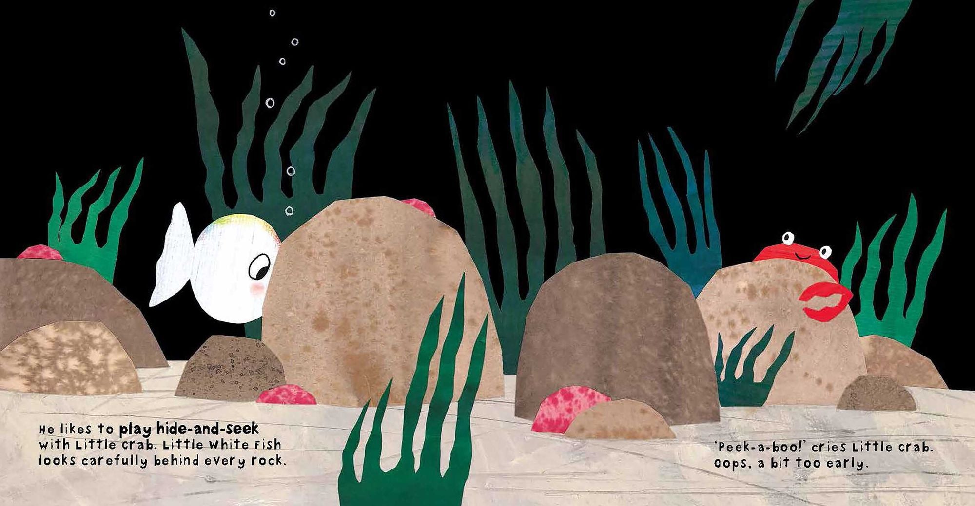 Little White Fish Has Many Friends