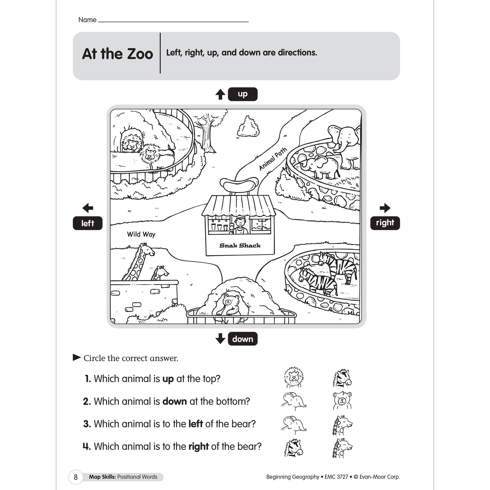 Beginning Geography, Kindergarten - Grade 2 Teacher Resource