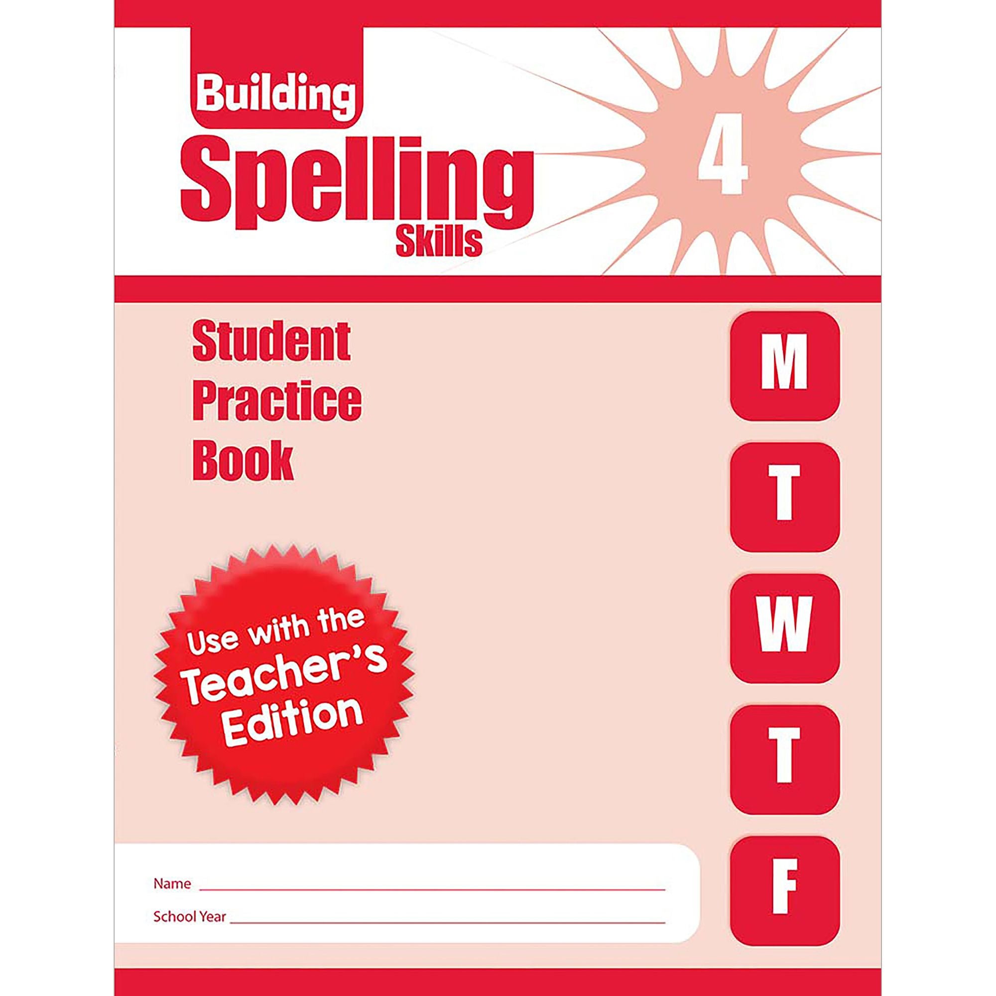 Building Spelling Skills, Grade 4 Sb