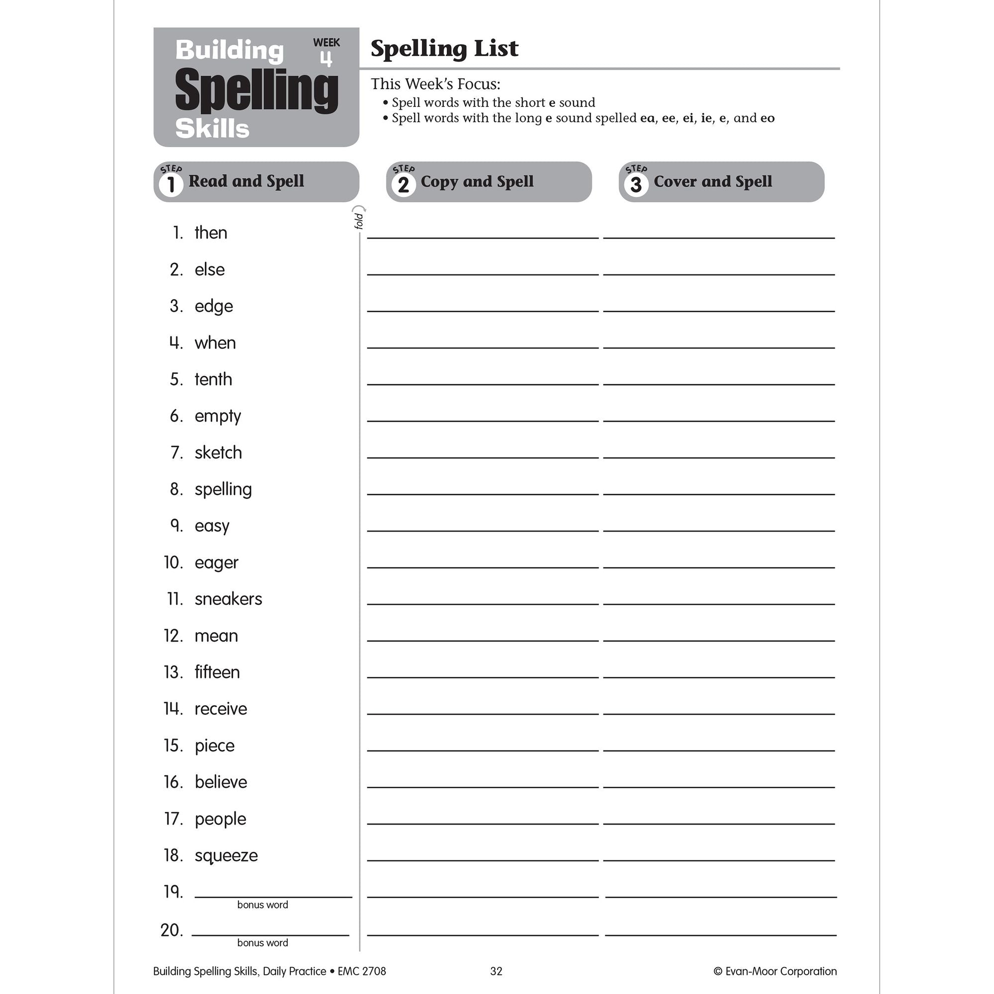 Building Spelling Skills, Grade 4 Sb