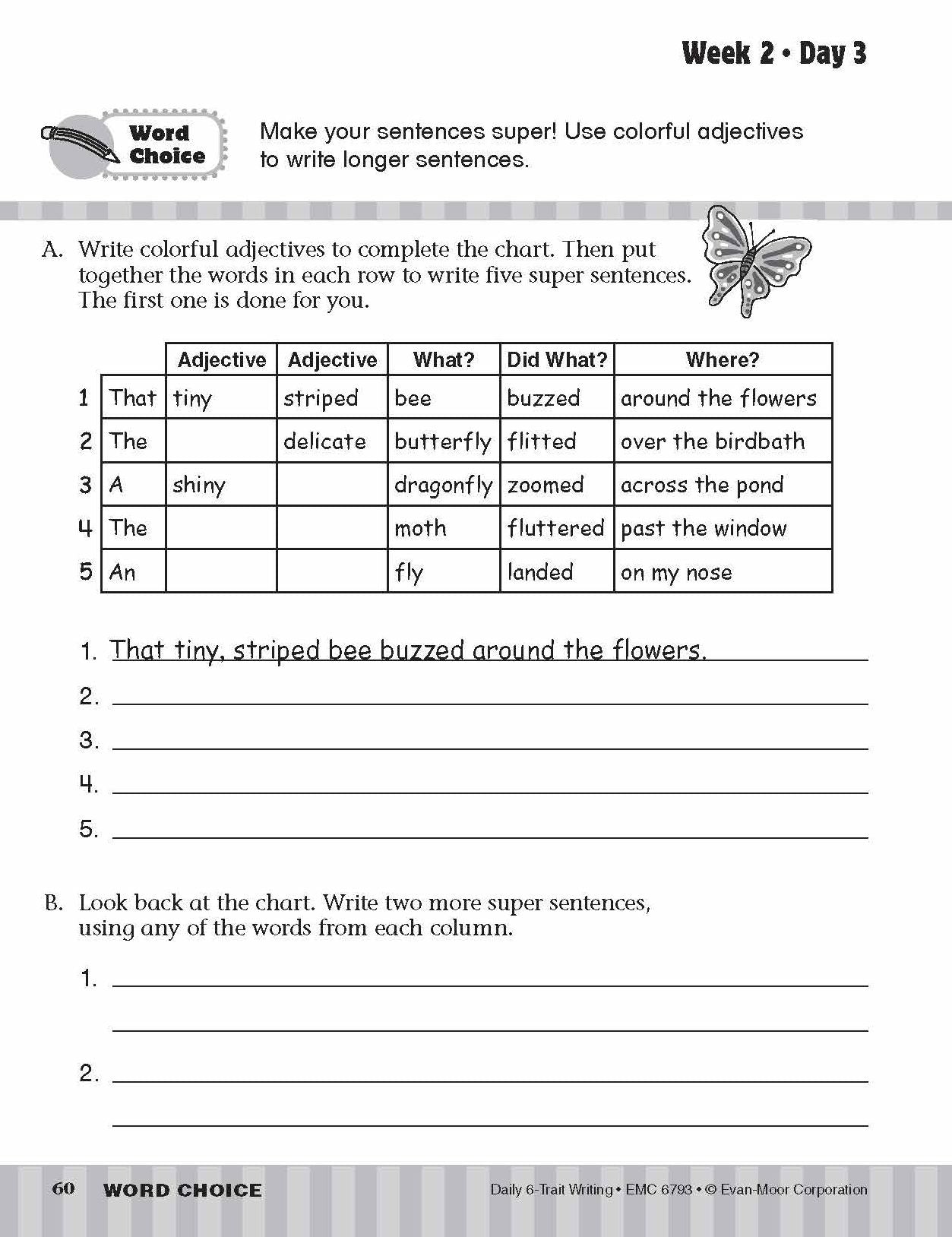 Daily 6-Trait Writing, Grade 3 Sb