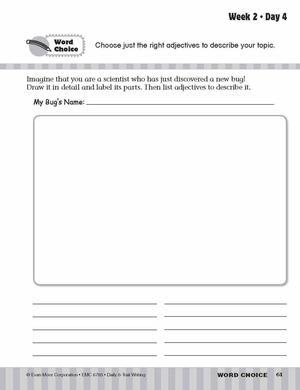 Daily 6-Trait Writing, Grade 3 Sb