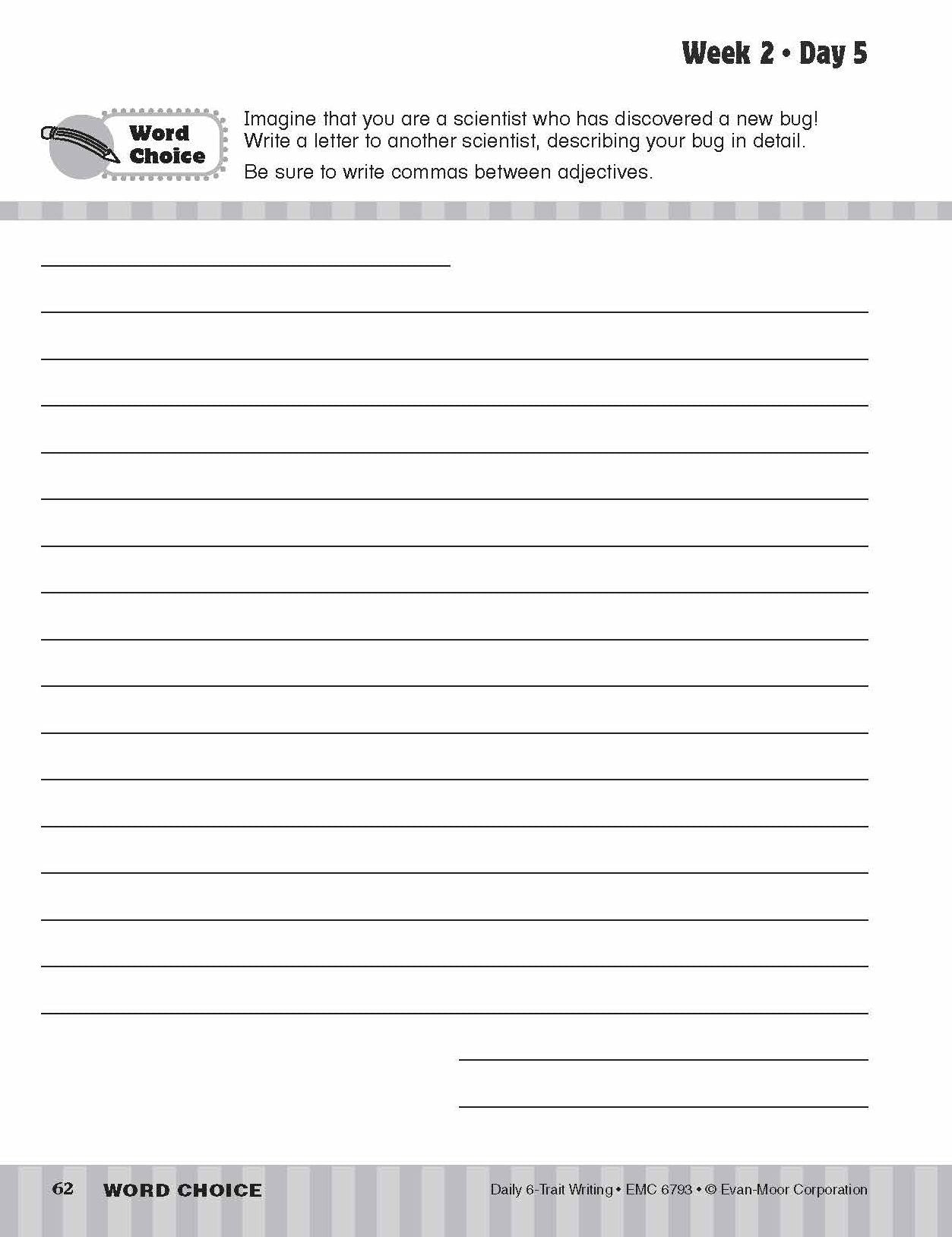 Daily 6-Trait Writing, Grade 3 Sb
