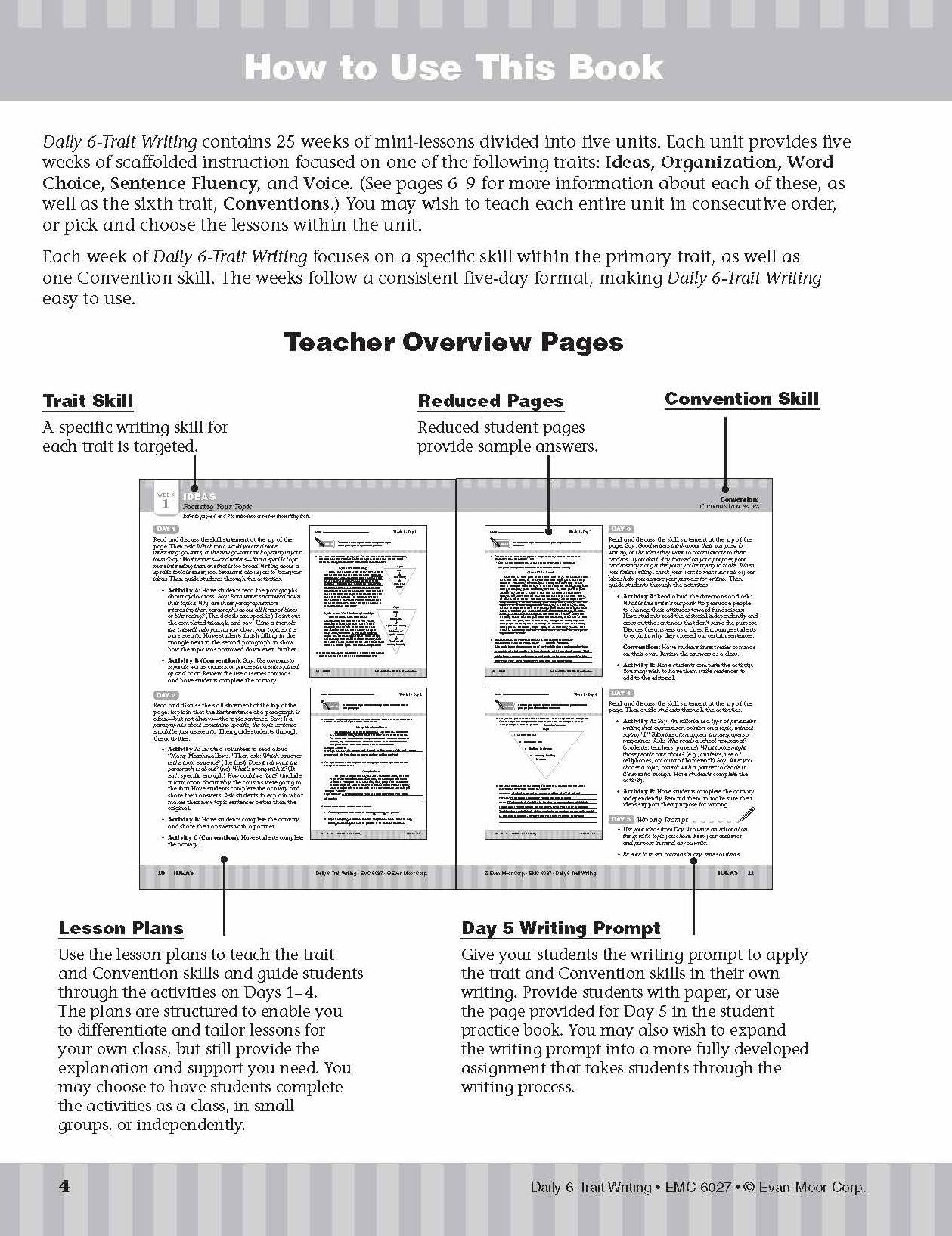Daily 6-Trait Writing Grade 7 Te