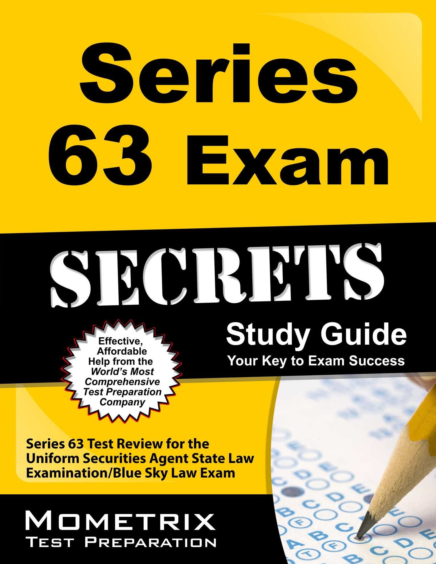 Series 63 Exam Secrets Study Guide