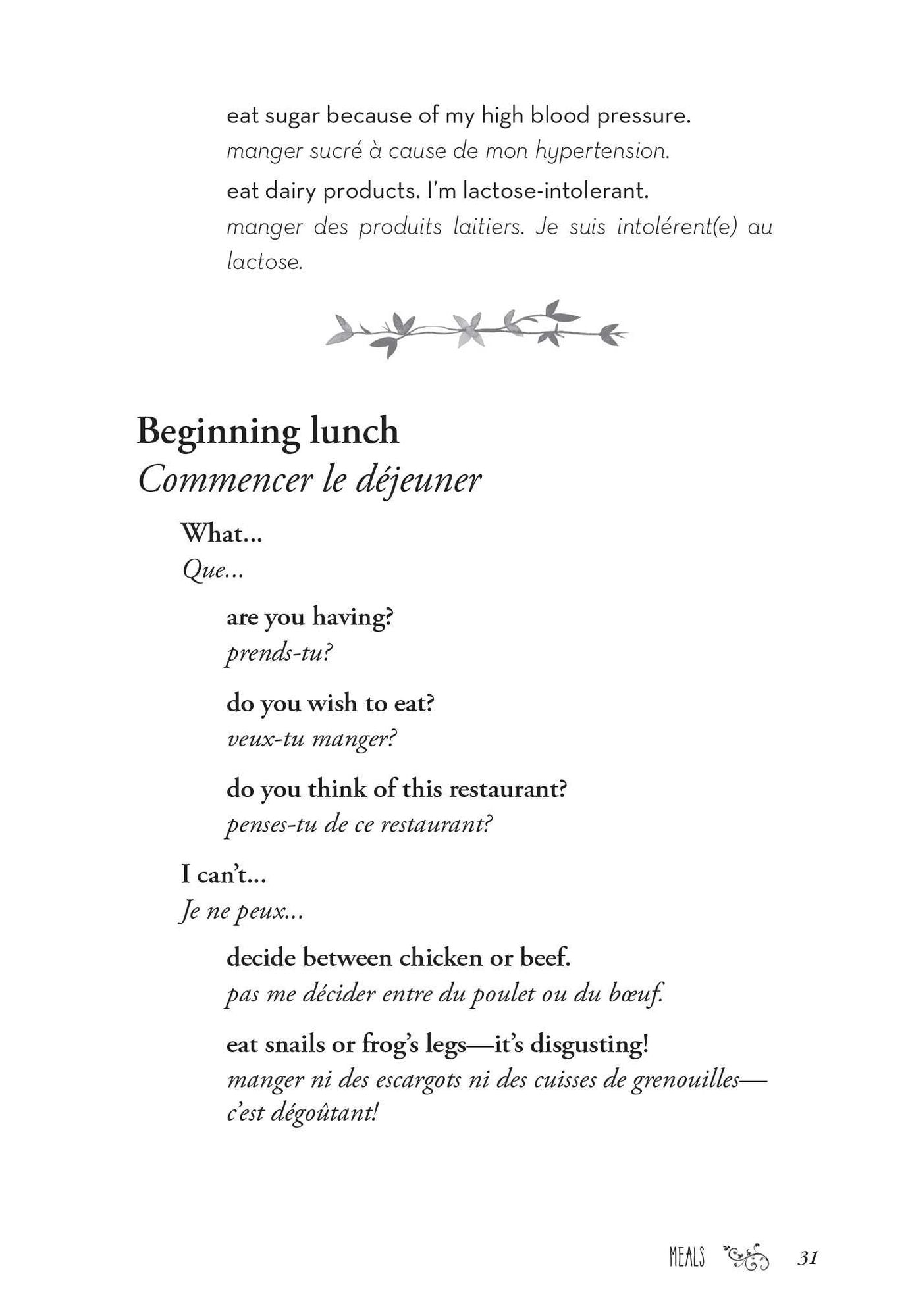 The Farm to Table French Phrasebook: Master the Culture, Language and Savoir Faire of French Cuisine