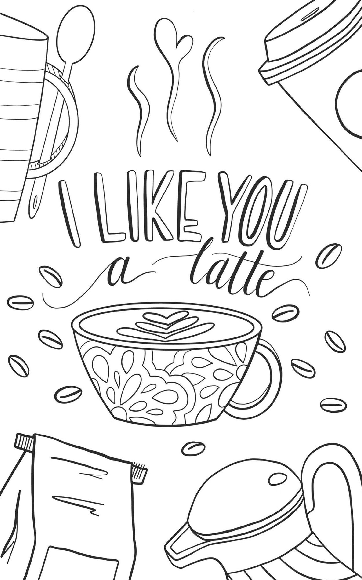 Galentine's Day: 20 Hand-Drawn Cards to Tear, Color and Share with Your Favorite Ladies