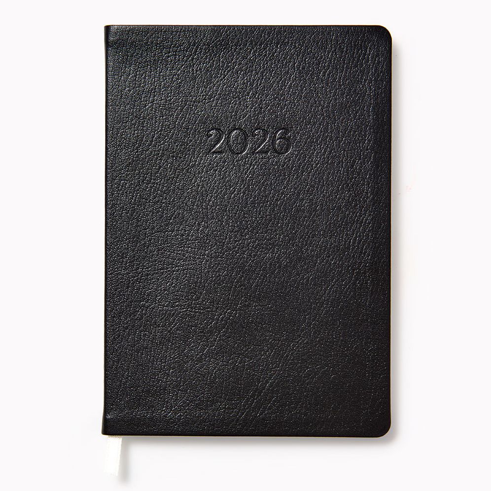 2026 Paper Source Monthly Pocket Planner Black