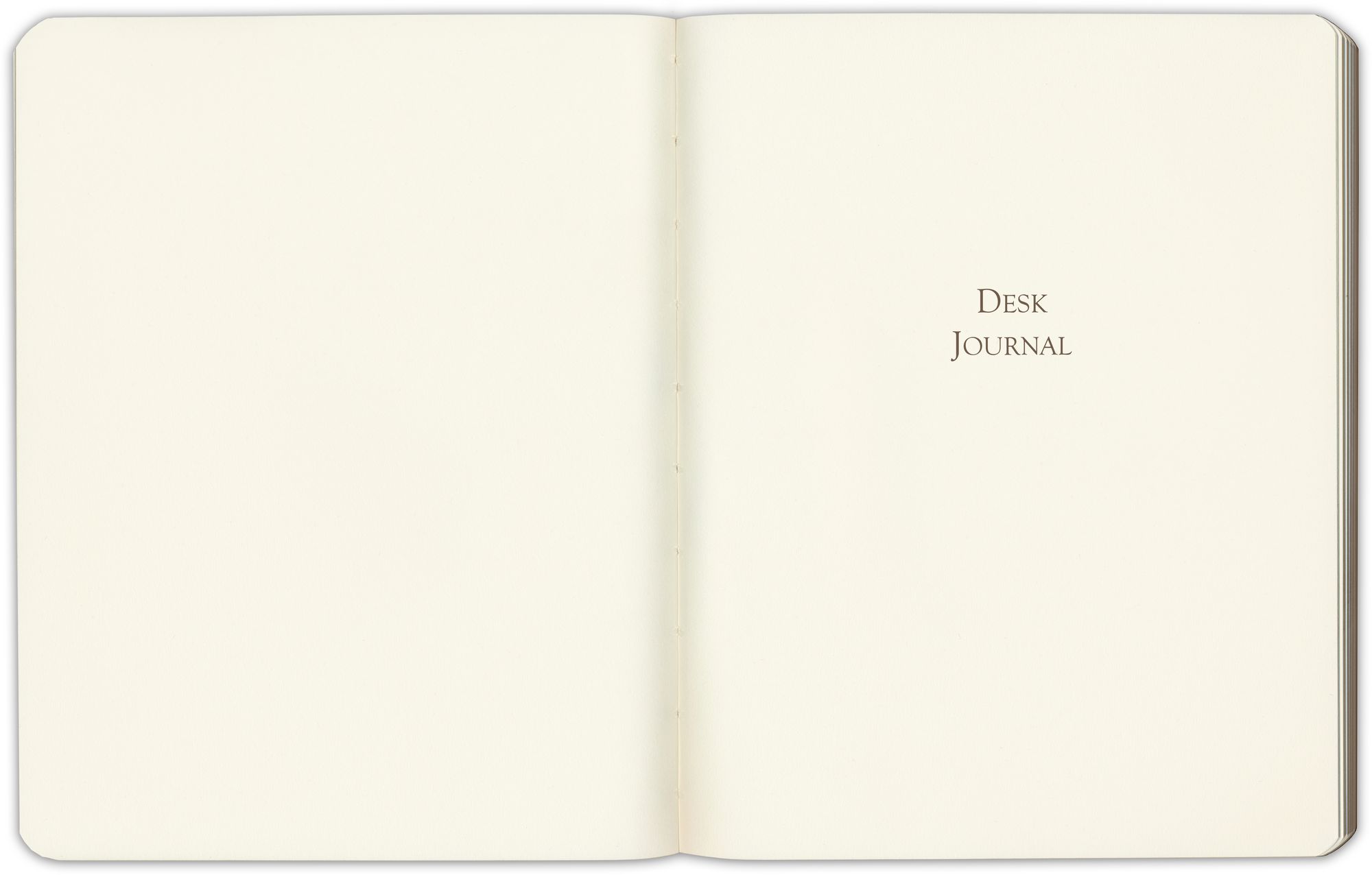 Green Bonded Leather Large Flexi Journal 9.75" x 7.5"