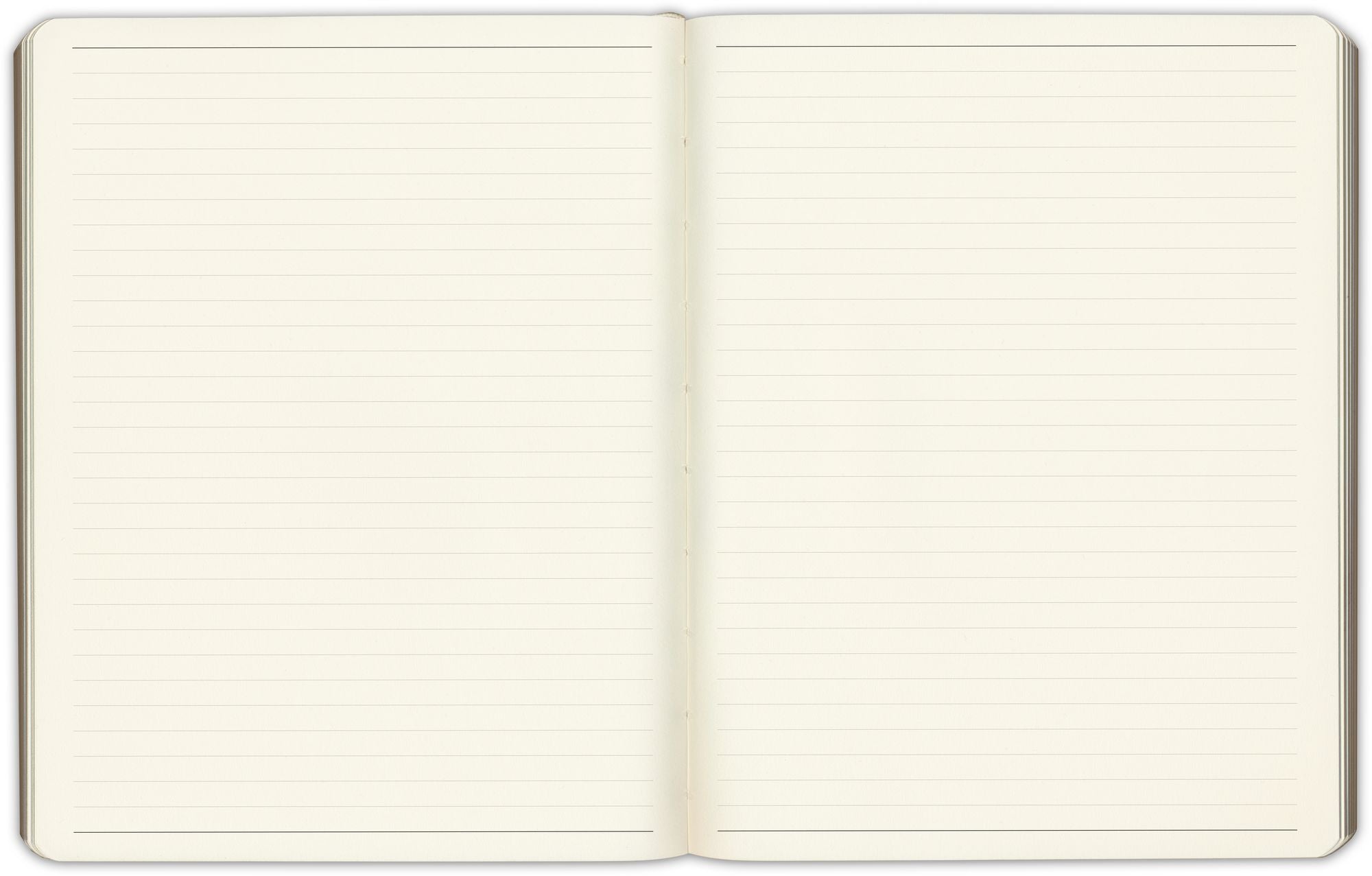 Green Bonded Leather Large Flexi Journal 9.75" x 7.5"