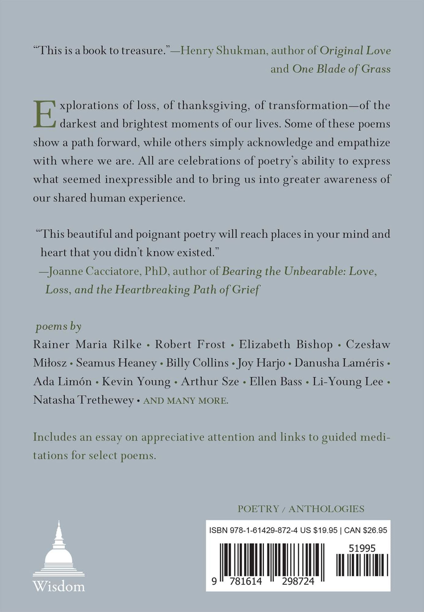 The Poetry of Grief, Gratitude, and Reverence