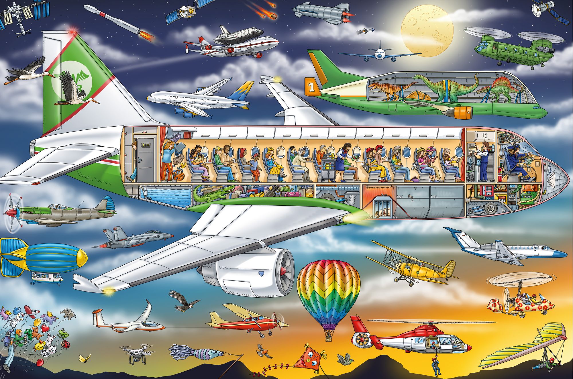 My Big Wimmelbook®-At the Airport: A Look-and-Find Book (Kids Tell the Story)