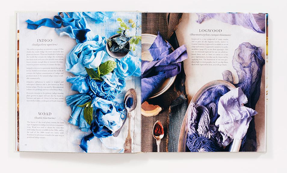The Modern Natural Dyer: A Comprehensive Guide to Dyeing Silk, Wool, Linen, and Cotton at Home