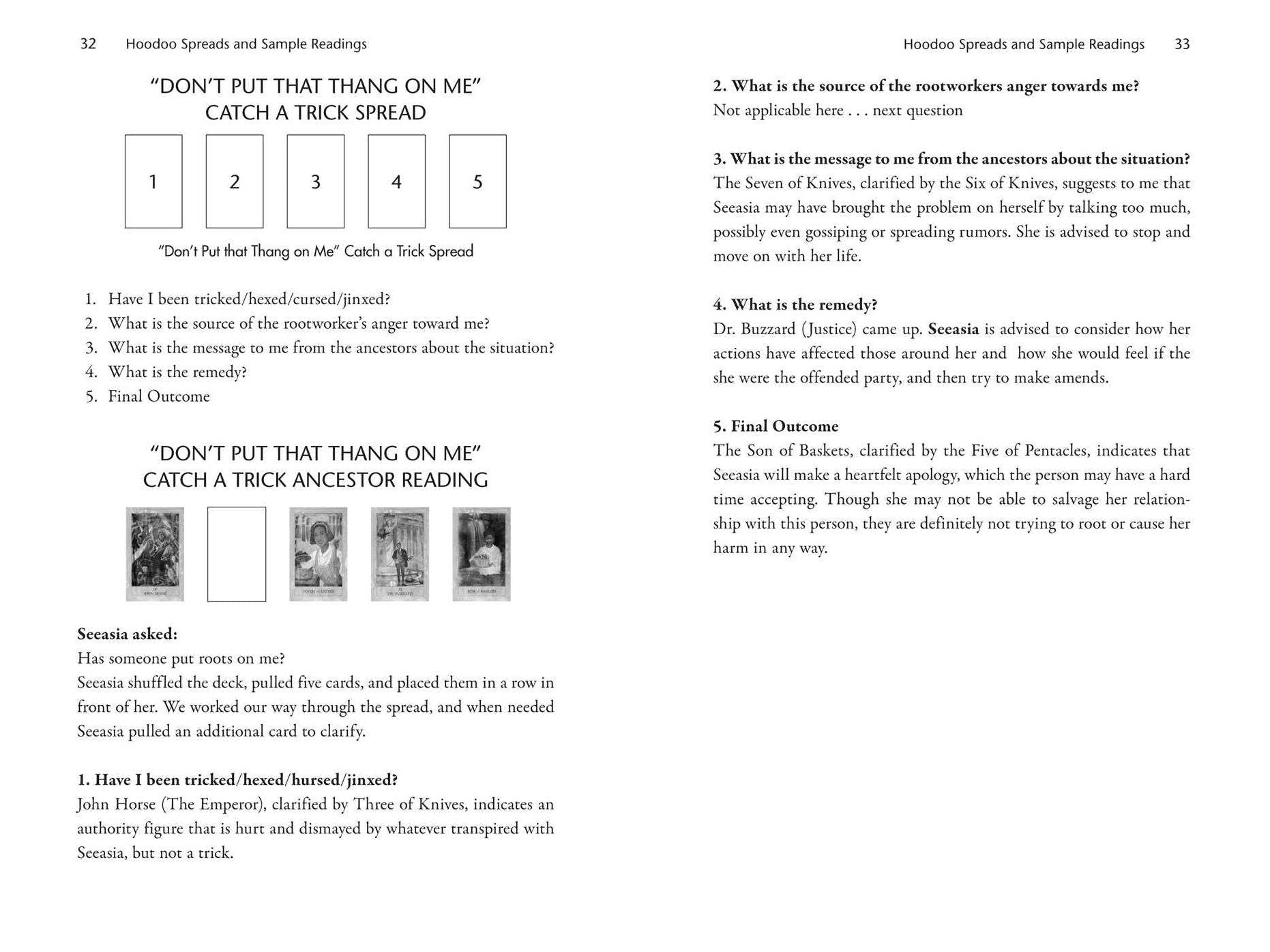 The Hoodoo Tarot: 78-Card Deck and Book for Rootworkers
