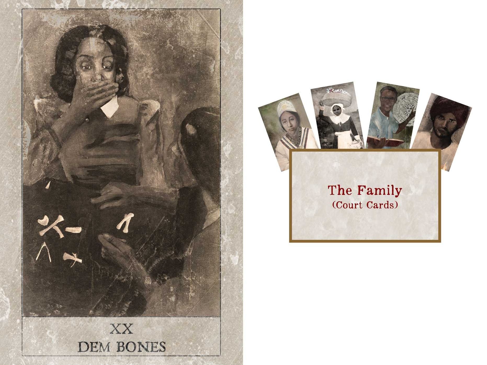 The Hoodoo Tarot: 78-Card Deck and Book for Rootworkers