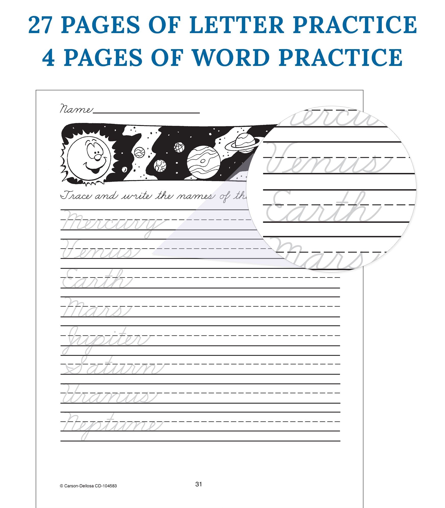 Beginning Traditional Cursive, Grades 1 - 3