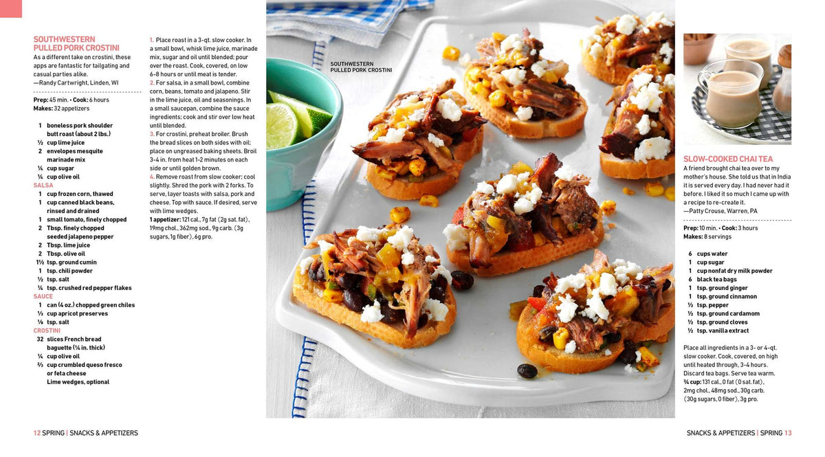 Taste of Home Slow Cooker Through the Seasons: 350+ Seasonal Recipes For Busy Families