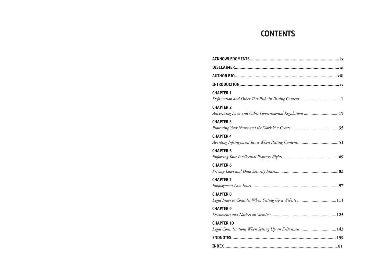 Legal Guide to Social Media, Second Edition: Rights and Risks for Businesses, Entrepreneurs, and Influencers