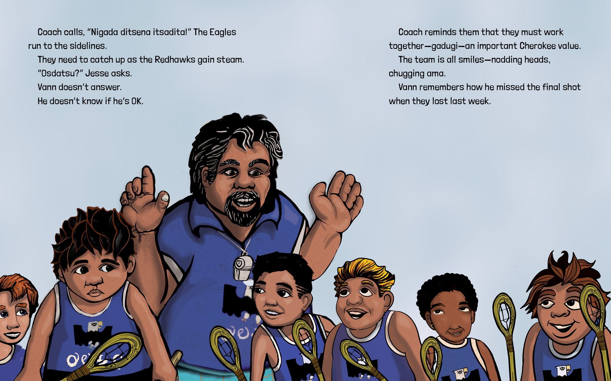 Clack, Clack! Smack! A Cherokee Stickball Story