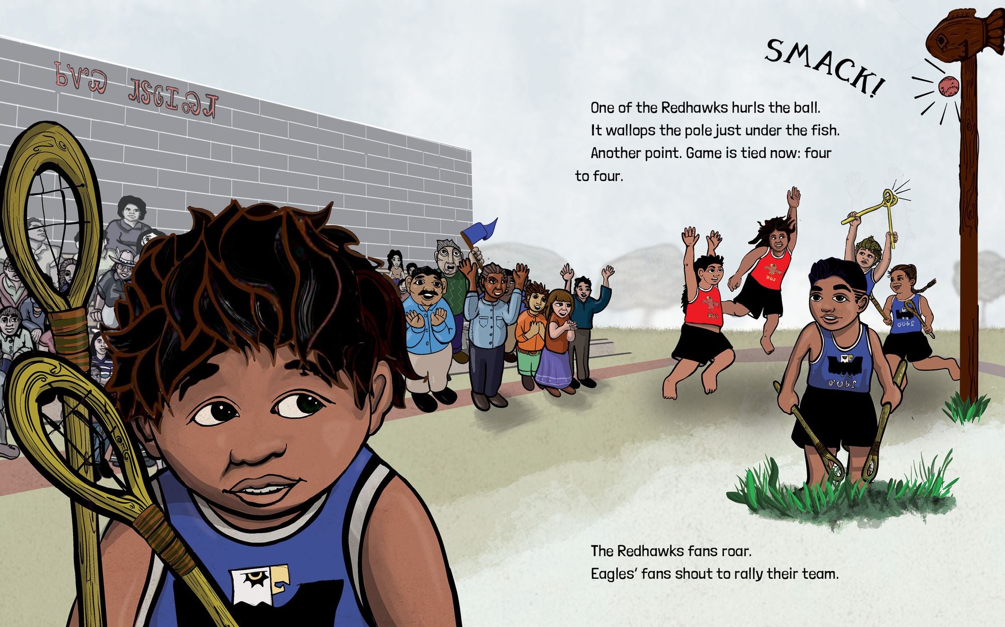 Clack, Clack! Smack! A Cherokee Stickball Story