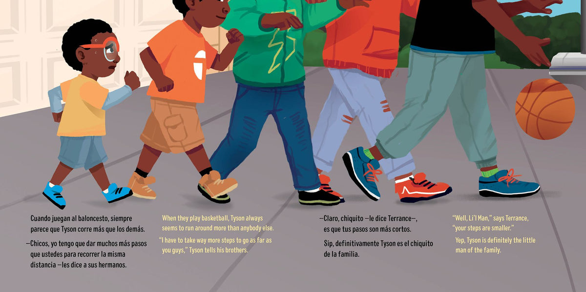 Tyson, el pequeñito / Too-Small Tyson (Spanish Bilingual Edition)