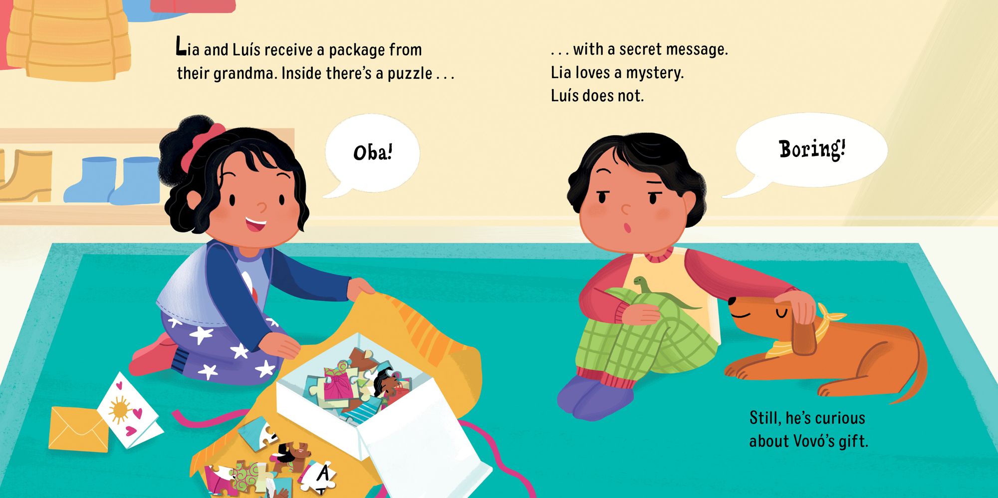 Lia & Luis: Puzzled!