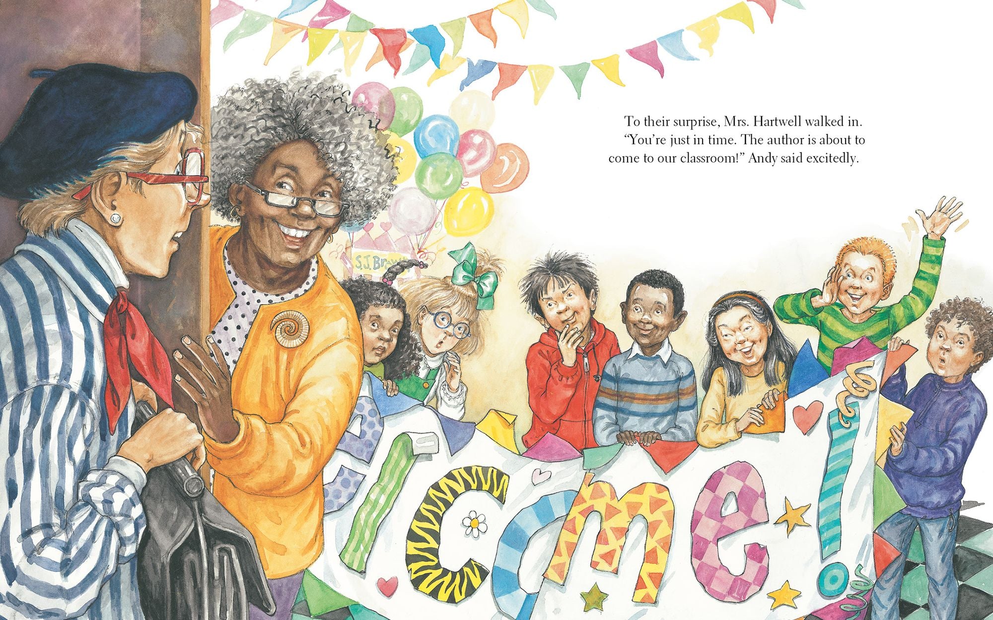 Author Visit Jitters
