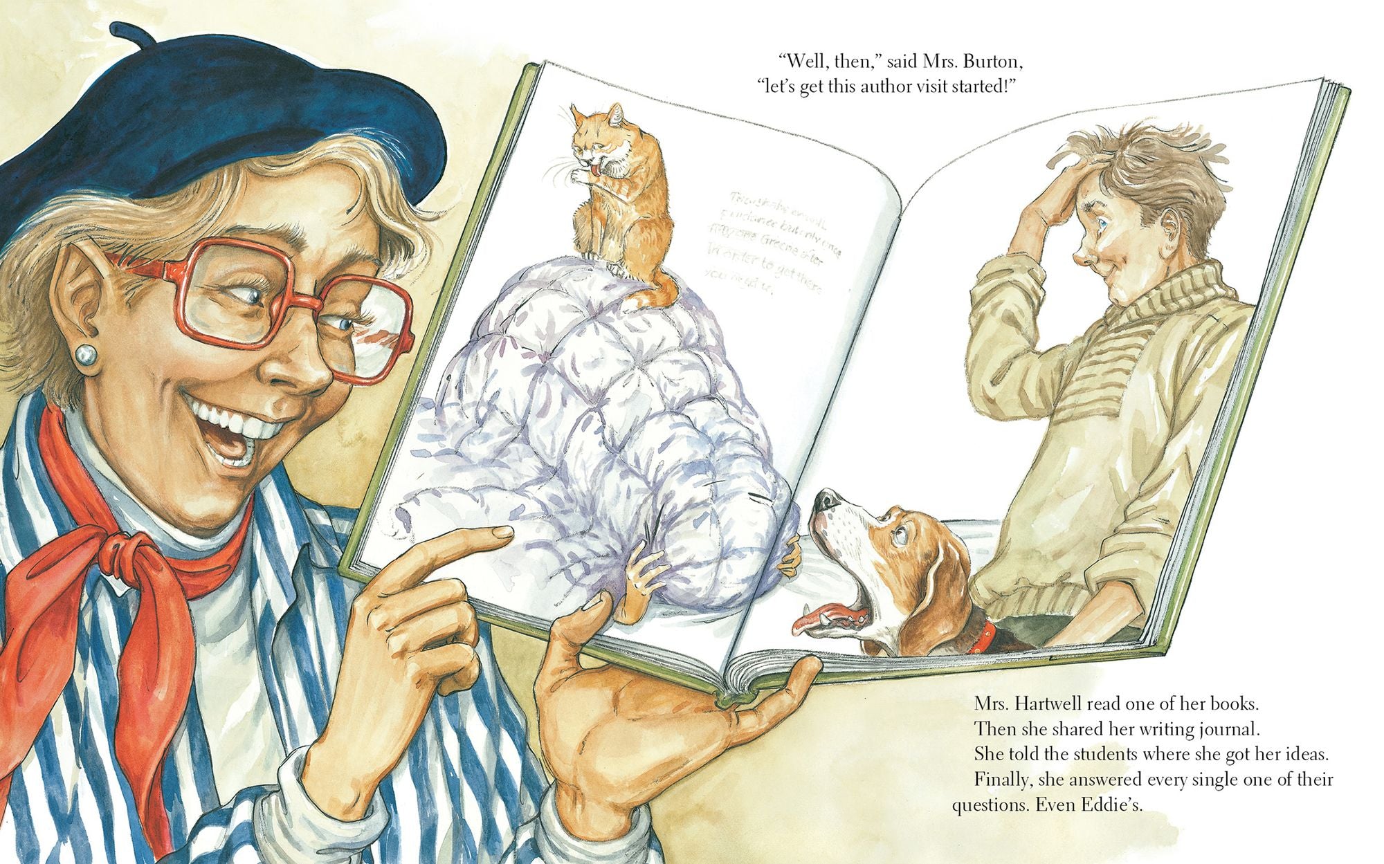 Author Visit Jitters