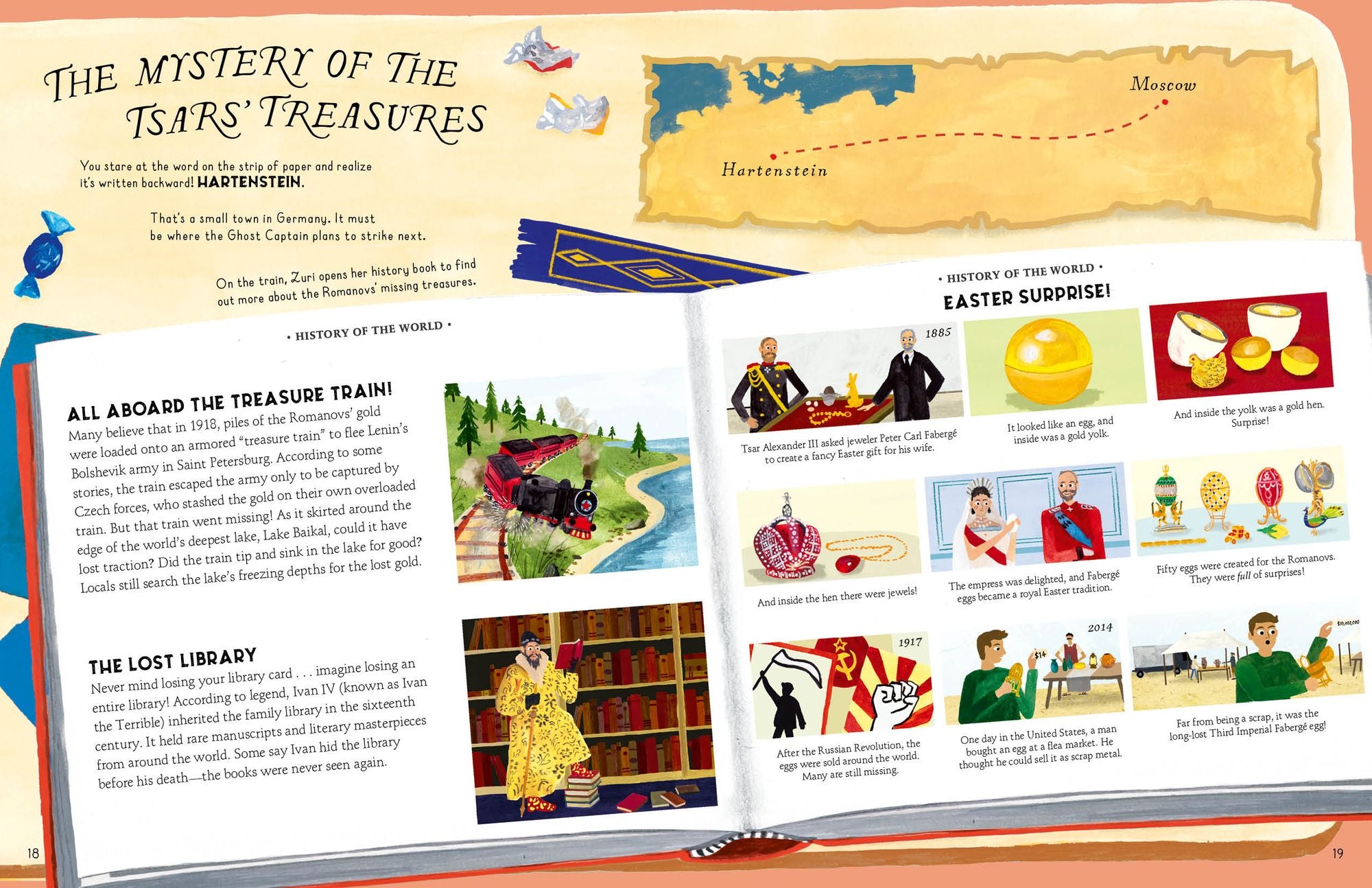 The Treasure Hunt: True Stories of Treasures Lost, Stolen, and Found