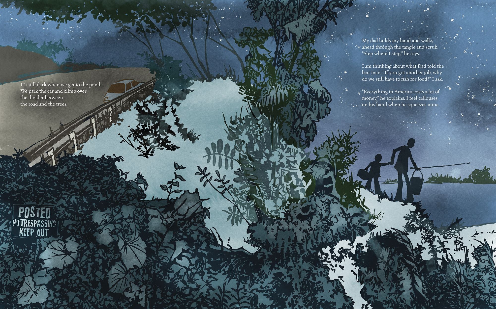 A Different Pond (Caldecott Honor Book)