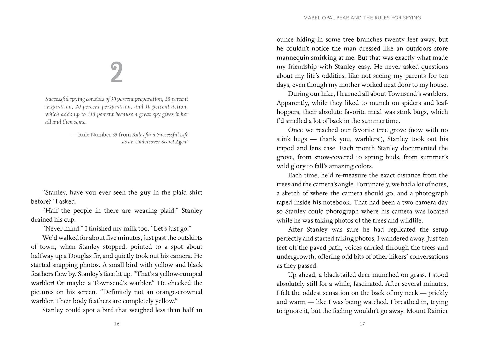 Mabel Opal Pear and the Rules for Spying