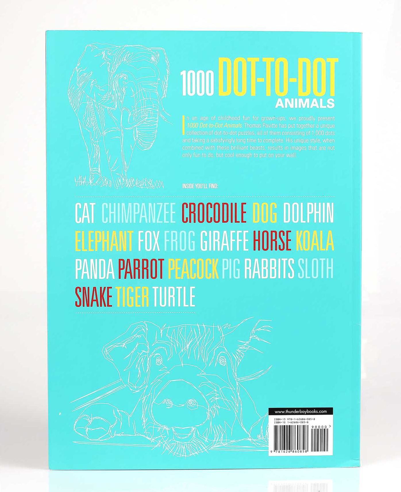 1000 Dot-to-Dot: Animals