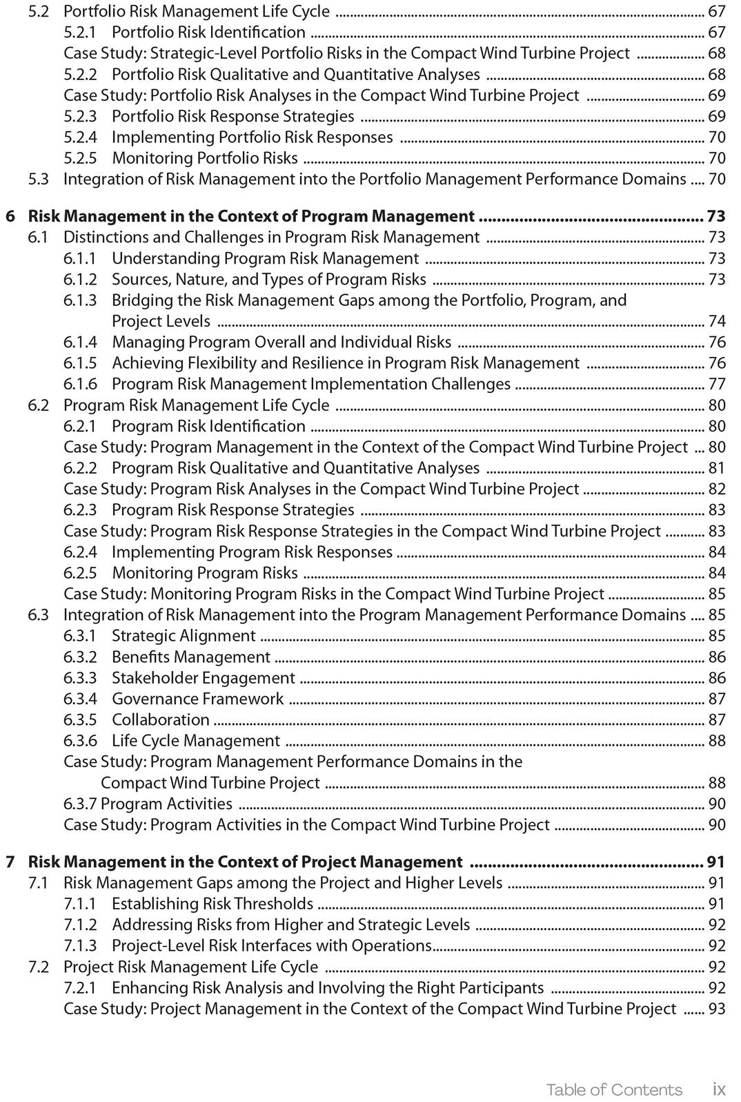 Risk Management in Portfolios, Programs, and Projects: A Practice Guide