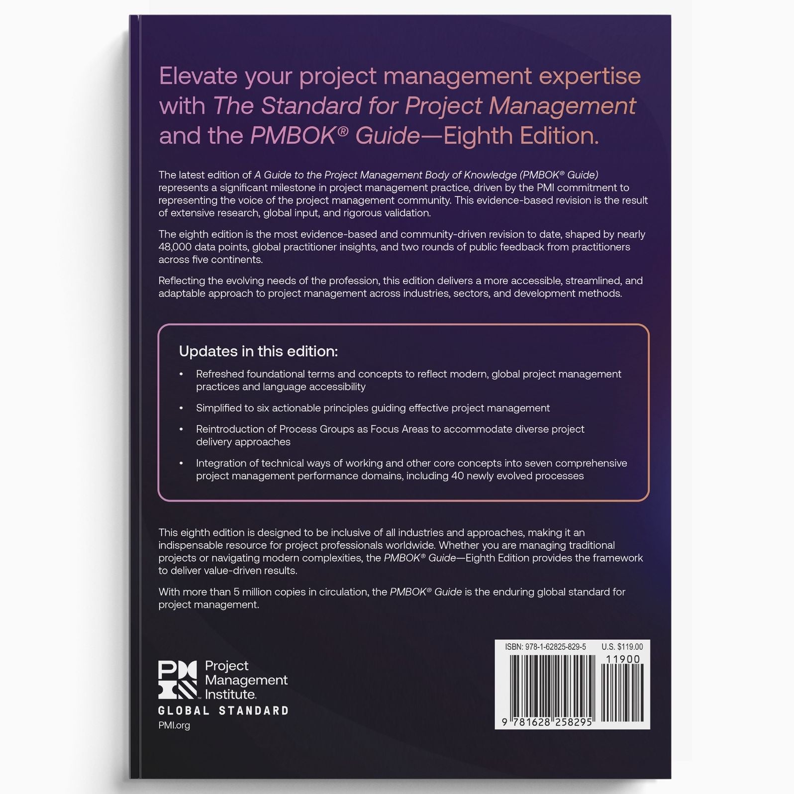 A Guide to the Project Management Body of Knowledge (PMBOK® Guide) - Eighth Edition and The Standard for Project Management