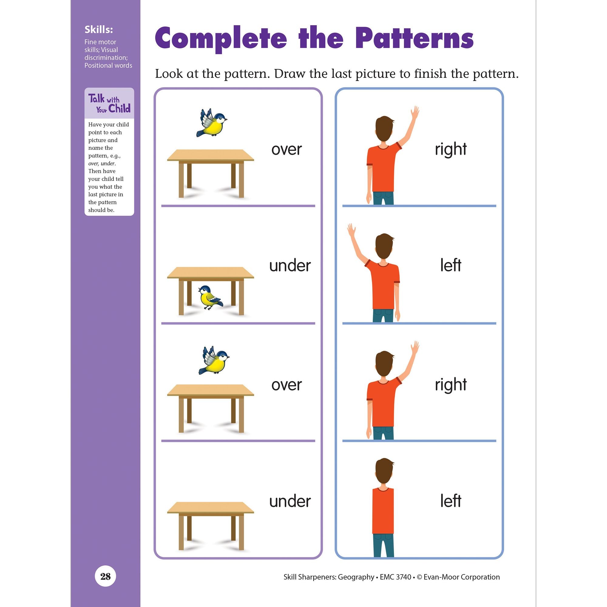 Skill Sharpeners: Geography, Grade K