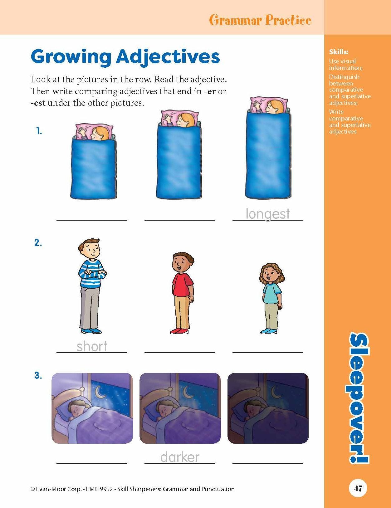 Skill Sharpeners: Grammar And Punctuation, Grade 2