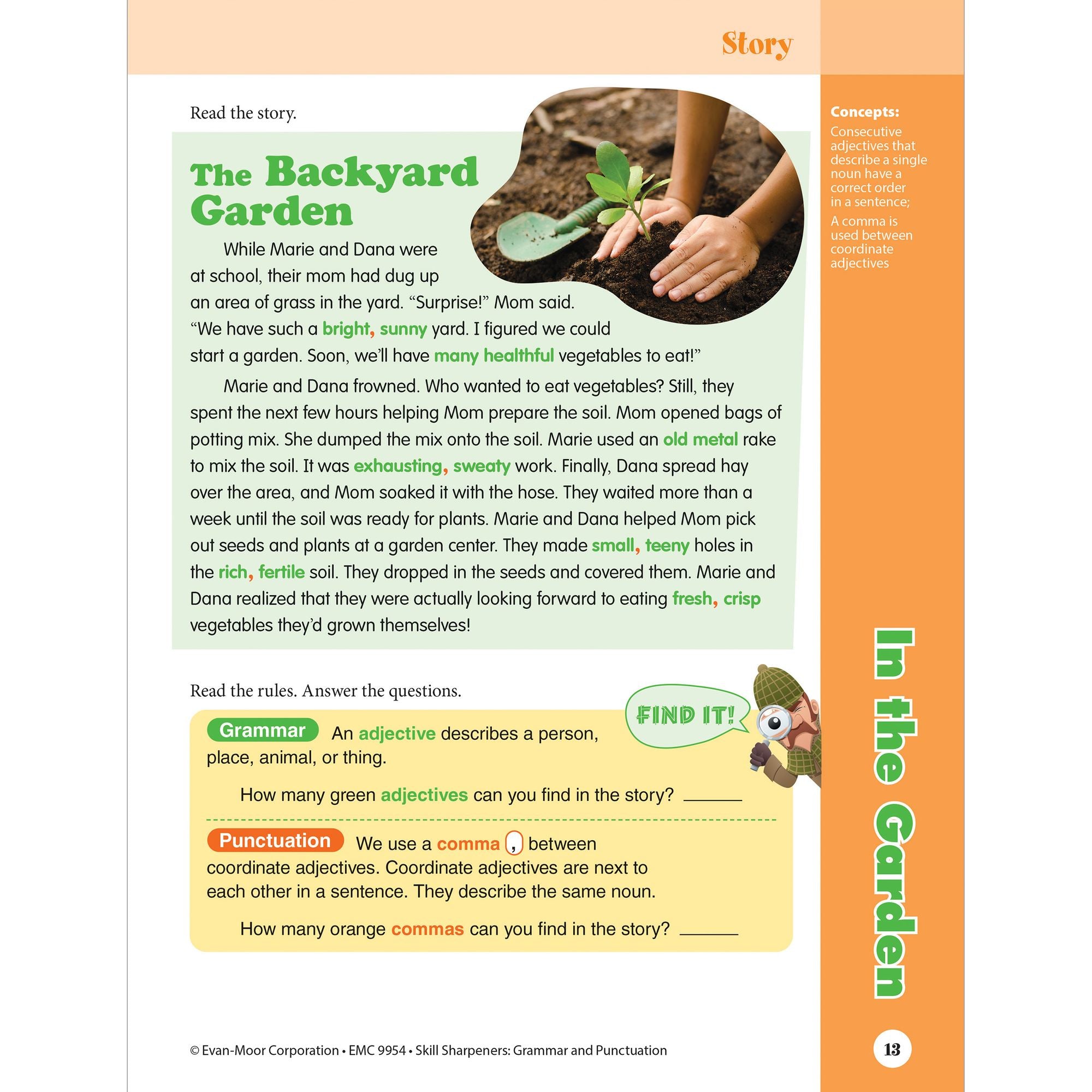 Skill Sharpeners: Grammar & Punctuation, Grade 4 Workbook