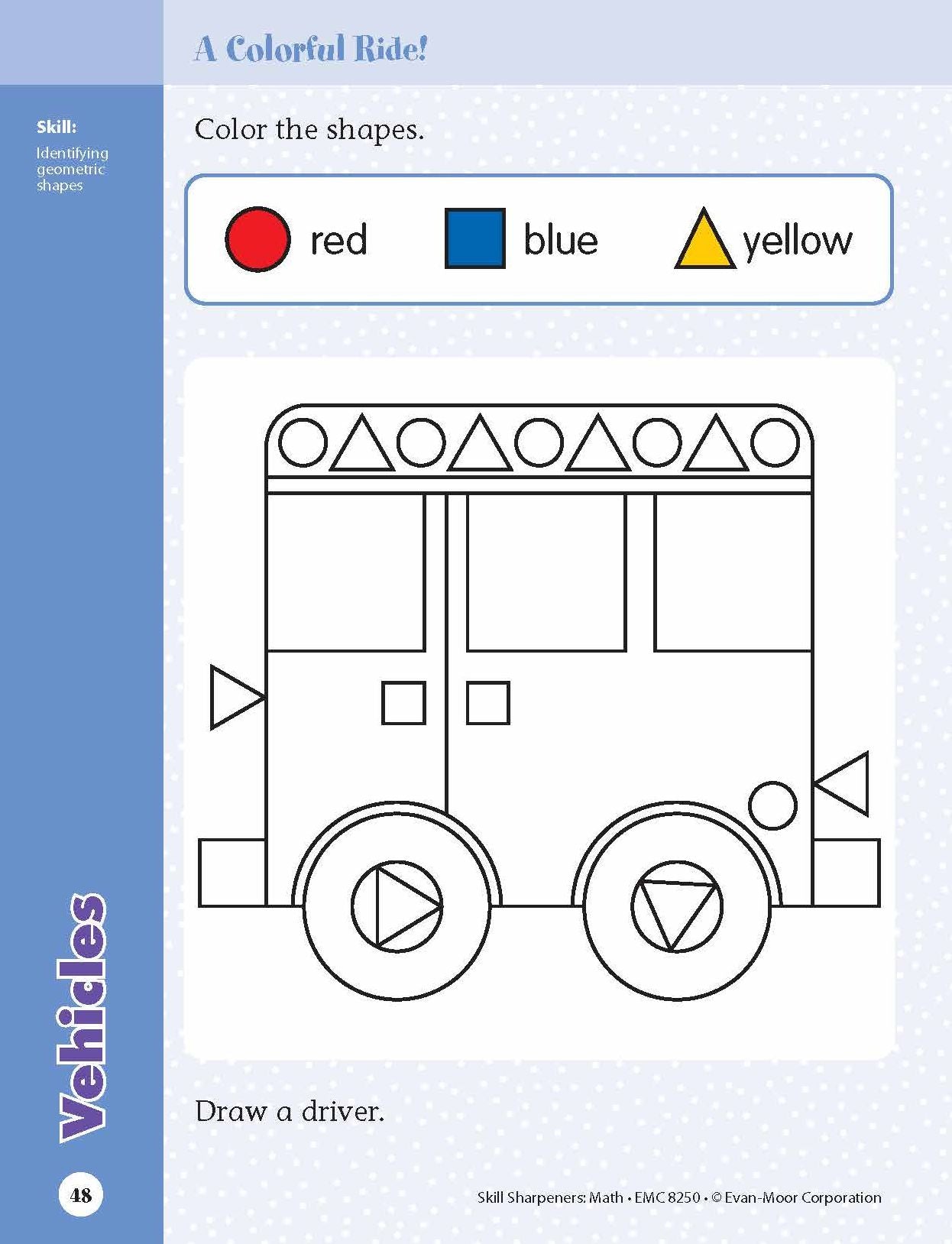 Skill Sharpeners: Math, Grade K