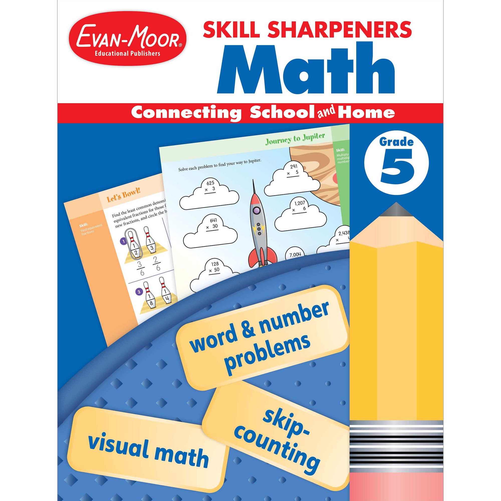 Skill Sharpeners: Math, Grade 5 Workbook